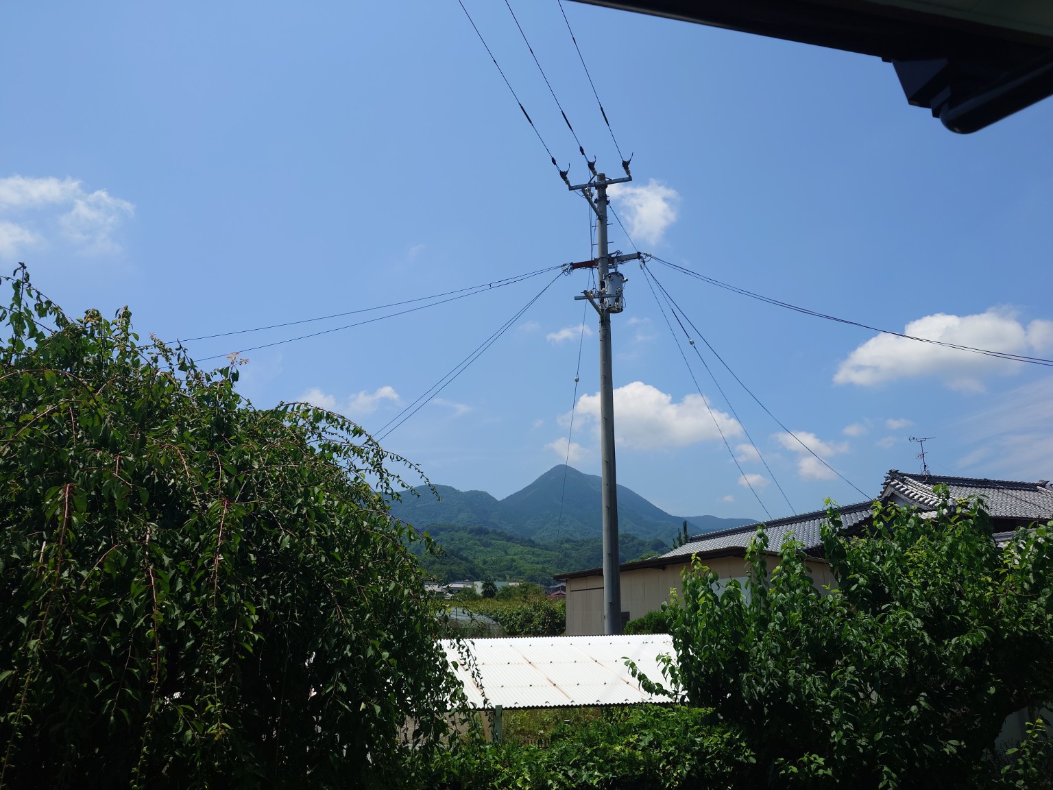 season gauge from the veranda