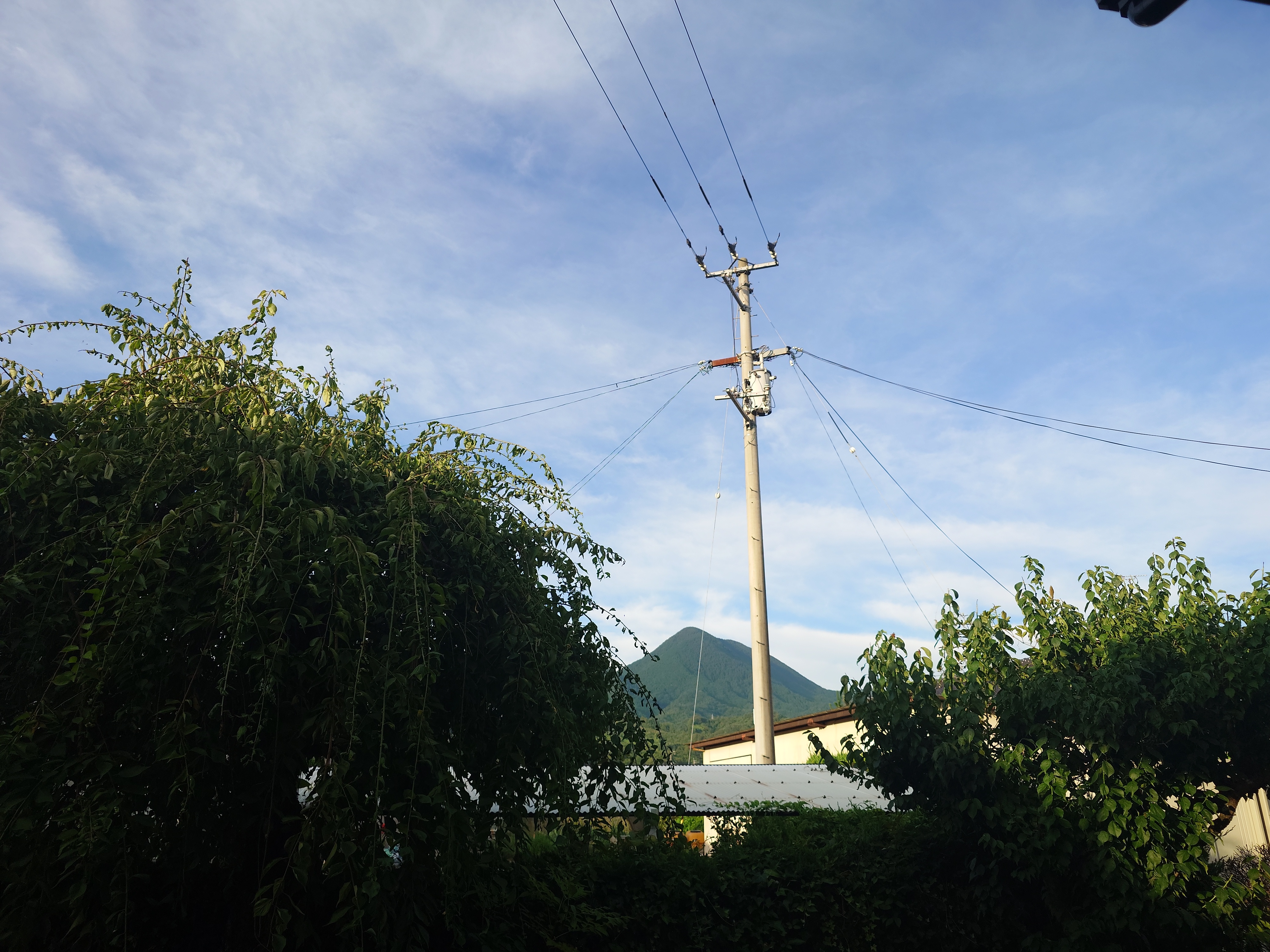 season gauge from the veranda