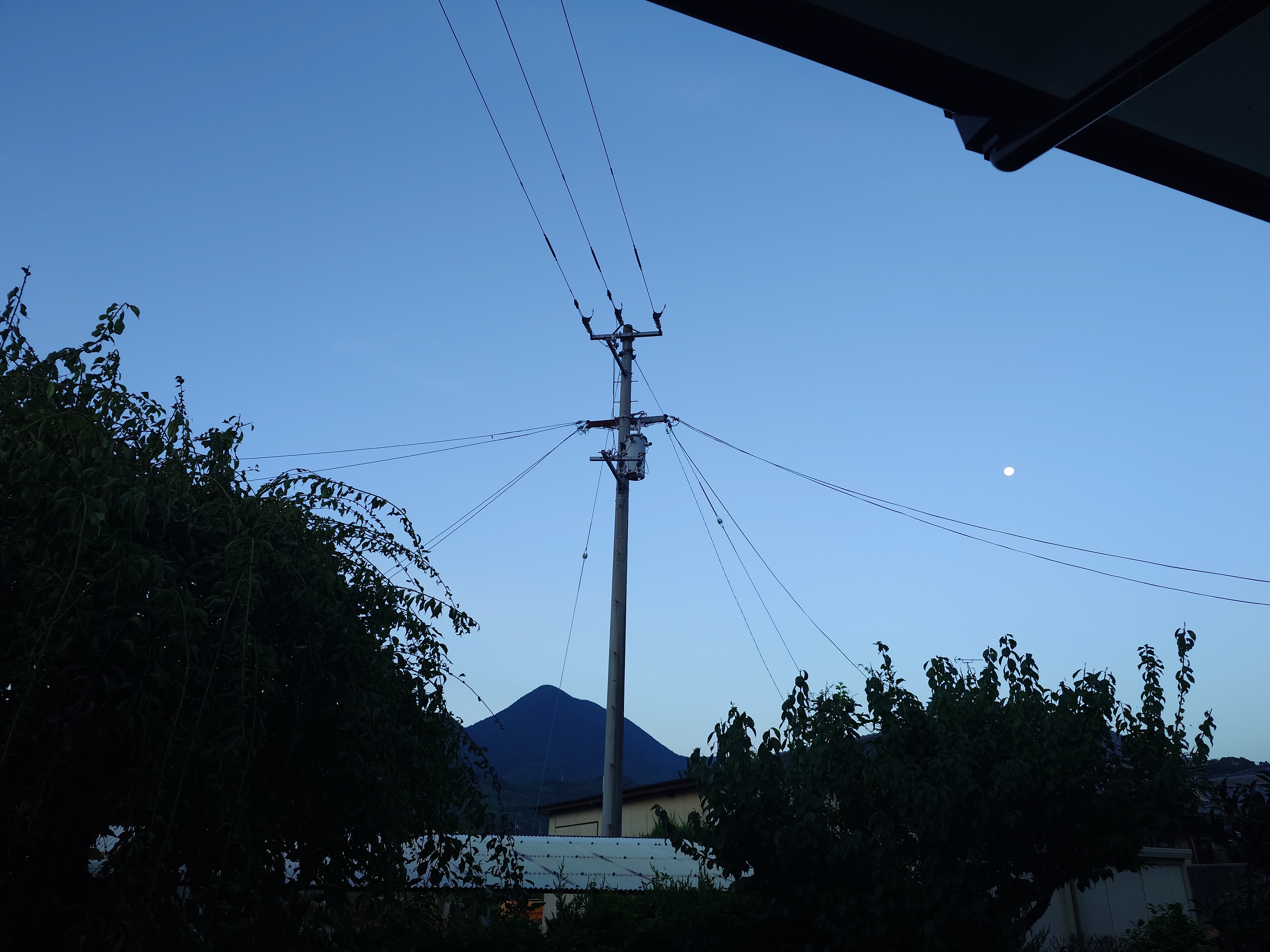 season gauge from the veranda